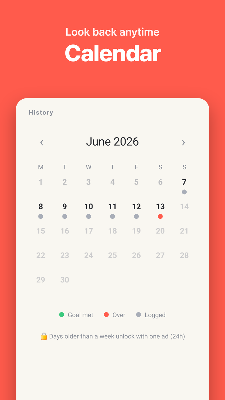 History calendar
