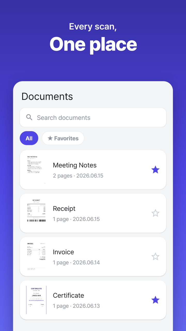 Document library